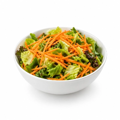 Cheeburger Cheeburger Salads with Shredded Carrots