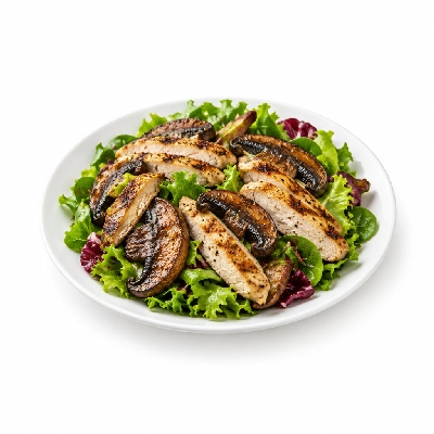 Cheeburger Cheeburger Salads Combination Grilled Portobello and Chicken