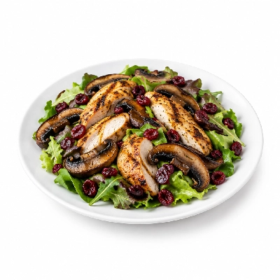 Cheeburger Cheeburger Salads Combination Grilled Portobello and Chicken with Craisins