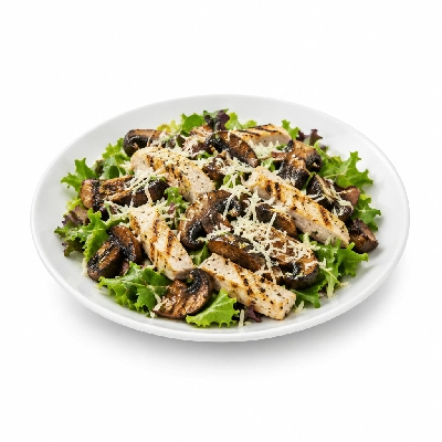 Cheeburger Cheeburger Salads Combination Grilled Portobello and Chicken with Parmesan Cheese