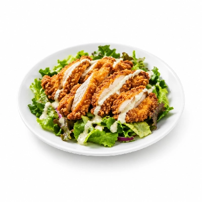 Cheeburger Cheeburger Salads Fried Chicken with 1000 Island Dressing