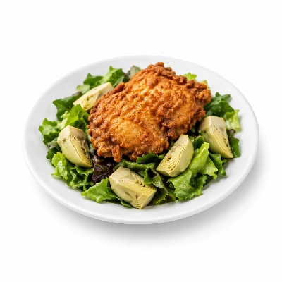 Cheeburger Cheeburger Salads Fried Chicken with Artichokes