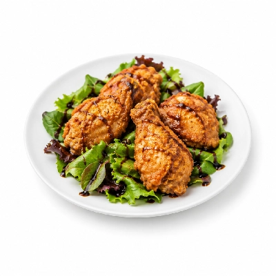 Cheeburger Cheeburger Salads Fried Chicken with Balsamic Vinaigrette