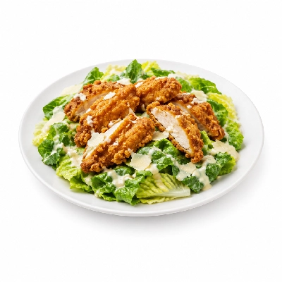 Cheeburger Cheeburger Salads Fried Chicken with Caesar Dressing