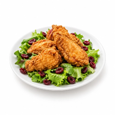 Cheeburger Cheeburger Salads Fried Chicken with Craisins