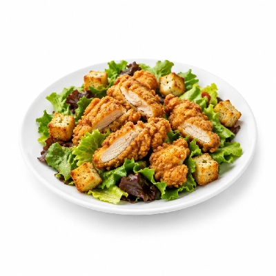 Cheeburger Cheeburger Salads Fried Chicken with Croutons