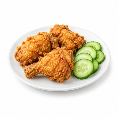 Cheeburger Cheeburger Salads Fried Chicken with Cucumbers