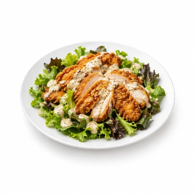 Cheeburger Cheeburger Salads Fried Chicken with Parmesan Peppercorn Dressing