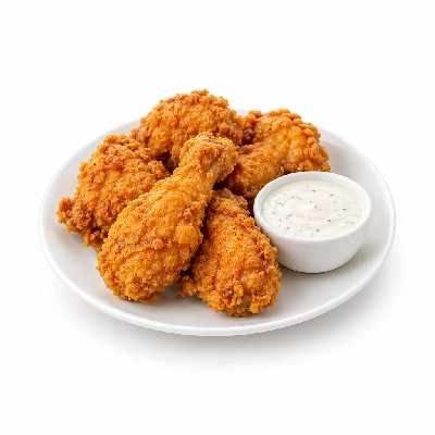 Cheeburger Cheeburger Salads Fried Chicken with Ranch Dressing