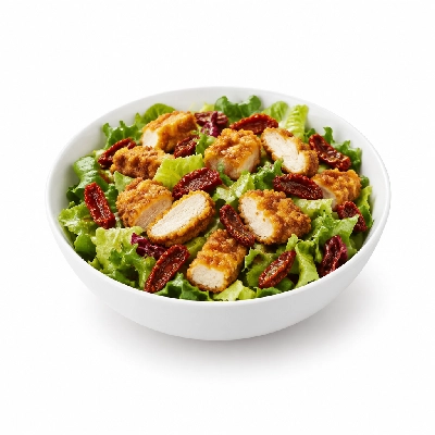 Cheeburger Cheeburger Salads Fried Chicken with Sun Dried Tomatoes