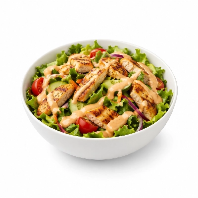 Cheeburger Cheeburger Salads Grilled Chicken with 1000 Island Dressing