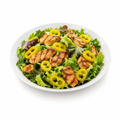 Cheeburger Cheeburger Salads Grilled Chicken with Banana Peppers