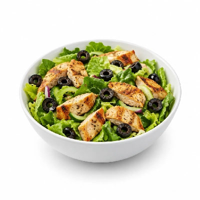 Cheeburger Cheeburger Salads Grilled Chicken with Black Olives