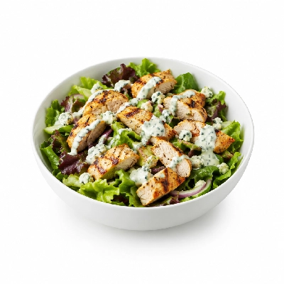 Cheeburger Cheeburger Salads Grilled Chicken with Blue Cheese Dressing