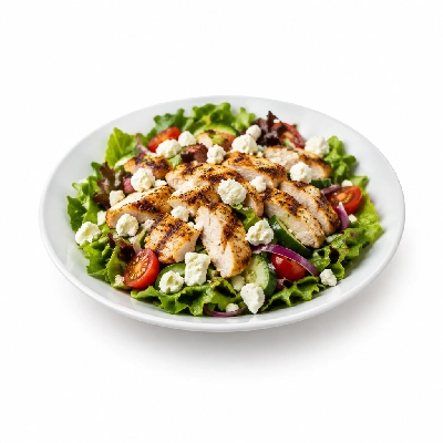 Cheeburger Cheeburger Salads Grilled Chicken with Feta Cheese Crumbles