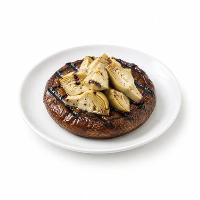 Cheeburger Cheeburger Salads Grilled Portobello Mushroom with Artichokes