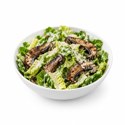 Cheeburger Cheeburger Salads Grilled Portobello Mushroom with Caesar Dressing