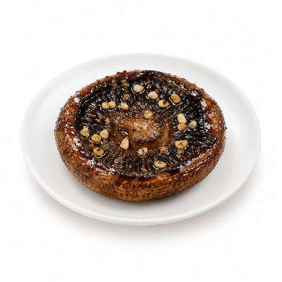 Cheeburger Cheeburger Salads Grilled Portobello Mushroom with Chopped Garlic