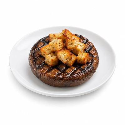 Cheeburger Cheeburger Salads Grilled Portobello Mushroom with Croutons