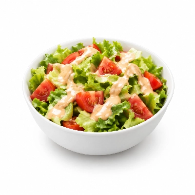 Cheeburger Cheeburger Salads Side with 1000 Island Dressing
