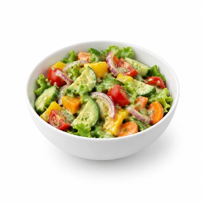 Cheeburger Cheeburger Salads Side with Garden Vegetable Sauce