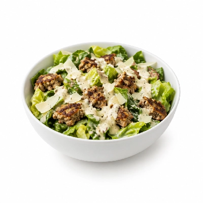 Cheeburger Cheeburger Salads Turkey Burger with Caesar Dressing