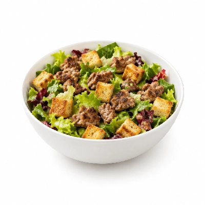 Cheeburger Cheeburger Salads Turkey Burger with Croutons