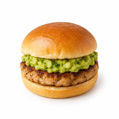 Cheeburger Cheeburger Salads Turkey Burger with Guacamole
