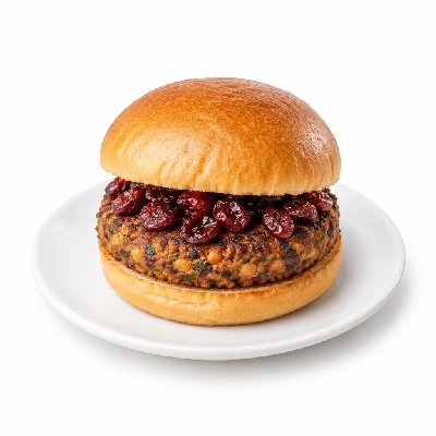 Cheeburger Cheeburger Salads Veggie Burger with Craisins