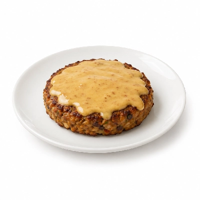 Cheeburger Cheeburger Salads Veggie Burger with Fat Free Honey Dijon Dressing