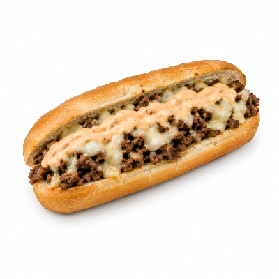 Cheeburger Cheeburger Sandwiches Cheesesteak with 1000 Island Dressing