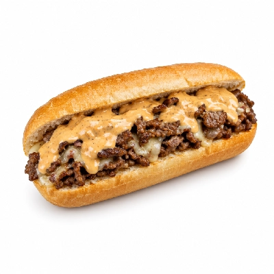 Cheeburger Cheeburger Sandwiches Cheesesteak with Chipotle Mayo