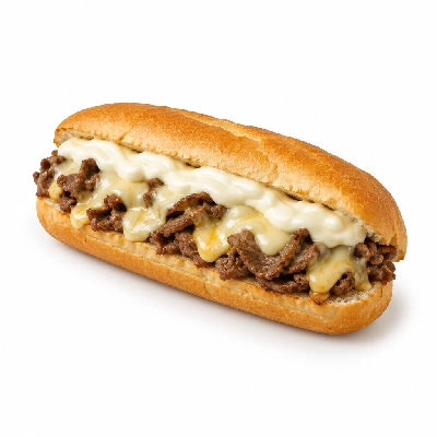 Cheeburger Cheeburger Sandwiches Cheesesteak with Mayo