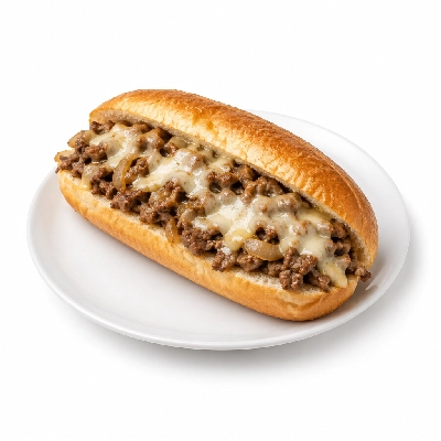 Cheeburger Cheeburger Sandwiches Cheesesteak with Old Bay Seasoning