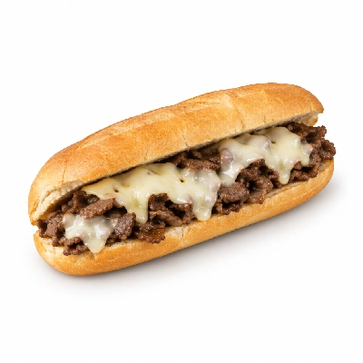 Cheeburger Cheeburger Sandwiches Cheesesteak with Swiss Cheese