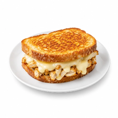 Cheeburger Cheeburger Sandwiches Chicken Melt with Creamy Cheese Sauce