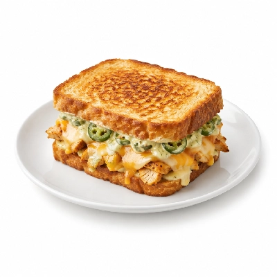 Cheeburger Cheeburger Sandwiches Chicken Melt with Creamy Jalapeno Sauce