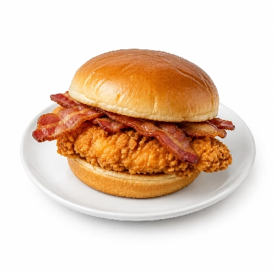 Cheeburger Cheeburger Sandwiches Fried Chicken Finger with Bacon