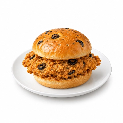Cheeburger Cheeburger Sandwiches Fried Chicken Finger with Black Olives