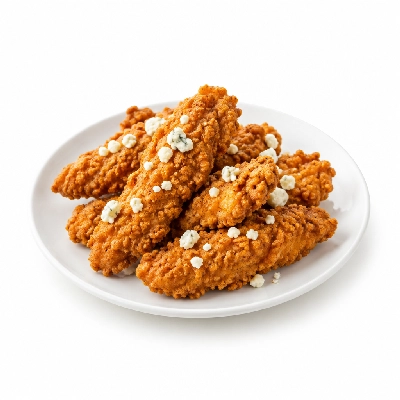 Cheeburger Cheeburger Sandwiches Fried Chicken Finger with Bleu Cheese Crumbles