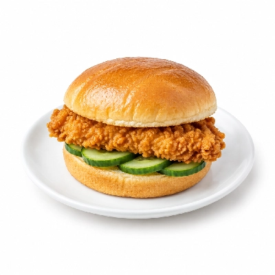 Cheeburger Cheeburger Sandwiches Fried Chicken Finger with Cucumbers