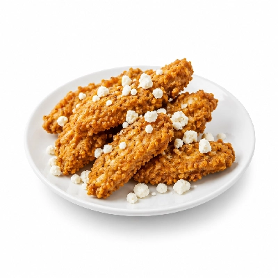 Cheeburger Cheeburger Sandwiches Fried Chicken Finger with Feta Cheese Crumbles