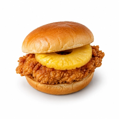 Cheeburger Cheeburger Sandwiches Fried Chicken Finger with Pineapple