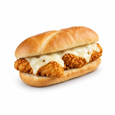 Cheeburger Cheeburger Sandwiches Fried Chicken Finger with Swiss Cheese