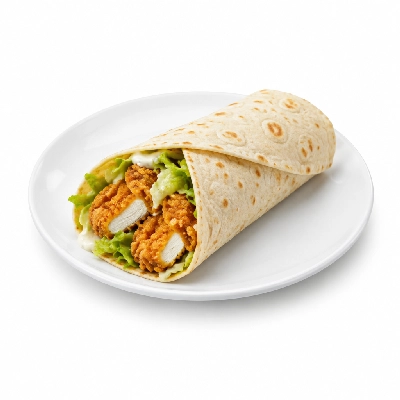 Cheeburger Cheeburger Sandwiches Fried Chicken Finger Wrap with 1000 Island Dressing