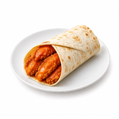 Cheeburger Cheeburger Sandwiches Fried Chicken Finger Wrap with Buffalo Sauce