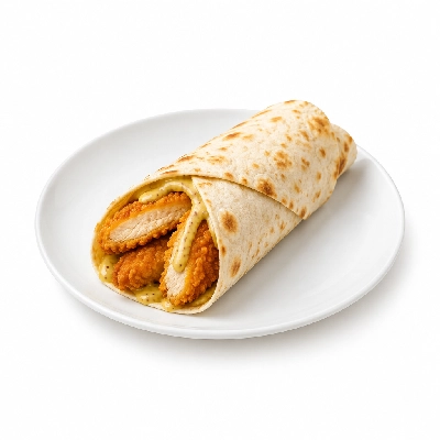 Cheeburger Cheeburger Sandwiches Fried Chicken Finger Wrap with Dijon Mustard