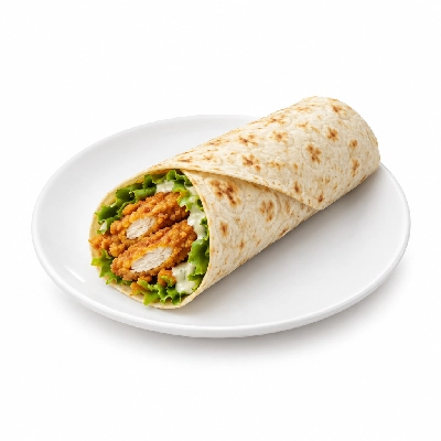 Cheeburger Cheeburger Sandwiches Fried Chicken Finger Wrap with Horseradish
