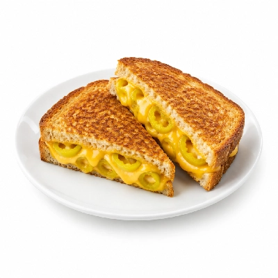 Cheeburger Cheeburger Sandwiches Grilled Cheese with Banana Peppers