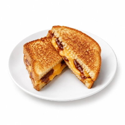 Cheeburger Cheeburger Sandwiches Grilled Cheese with BBQ Sauce